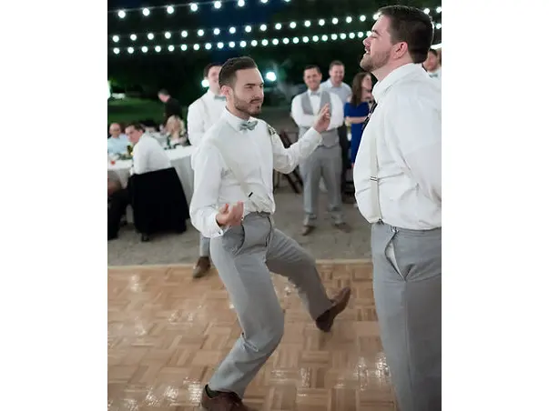 Dr Zack dancing